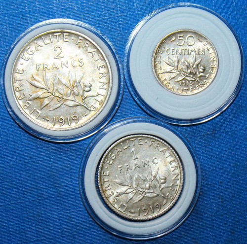 Lot centimes 1 franc - lot,