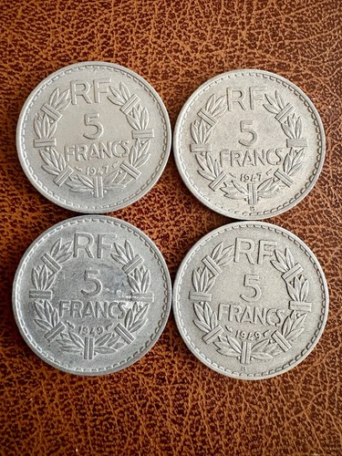 Lot francs lavrillier rare - 5,