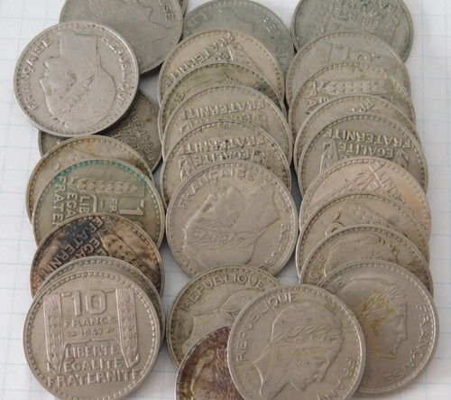 Lot pieces monnaie 10 - 26,