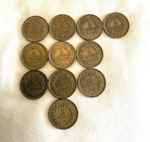 Lot pièces francs rf - de,