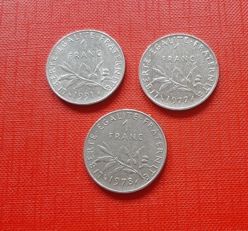 France lot monnaies - 3, 1