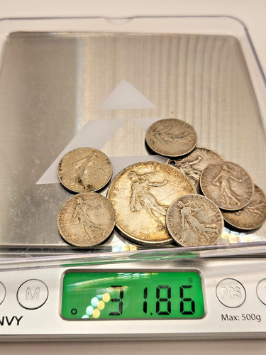 Lotto monete argento francia - monete,