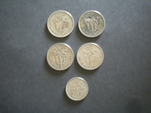 Lot pieces franc - 5,