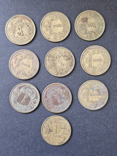 Lot 1 franc afrique - lot,