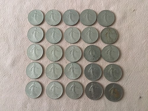France lot 25 pieces - ., 1