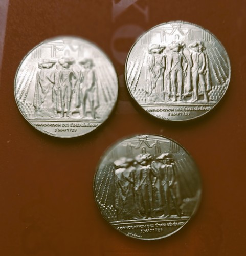 Lot pièces franc etats - 3,