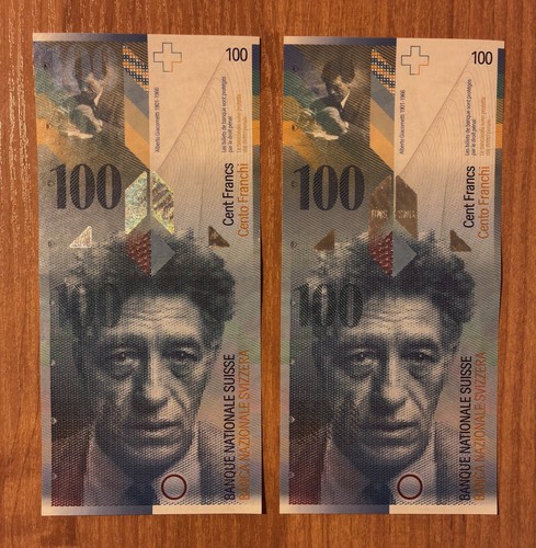 Svizzera lotto 2x100 - , franchi