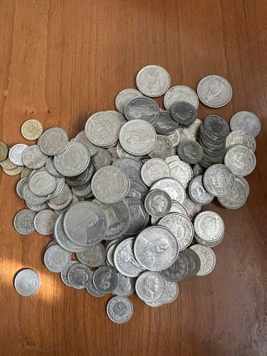 Lotto lavoro monete - monete, svizzere