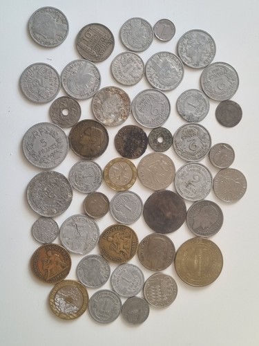 Lot monnaies jetons - lot, 77
