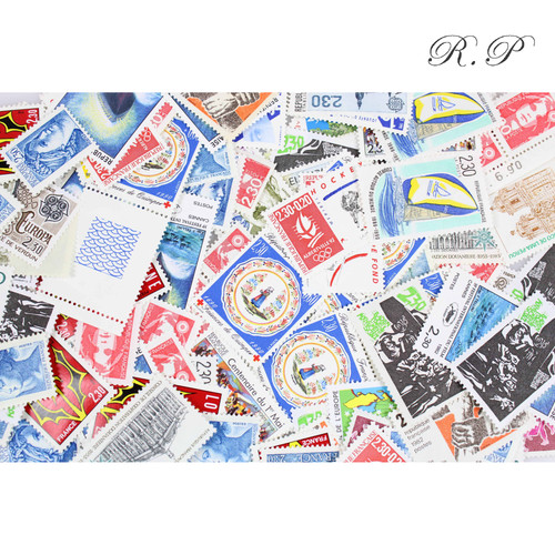 Lot 100 timbres - timbres, france