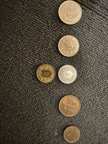 Lot 2 1 centimes de - 20,10,5,2,1,