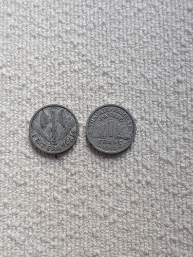 Lot deux 1 - deux, franc