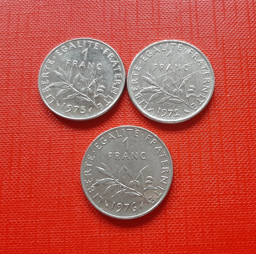 France lot monnaies - 3, 1