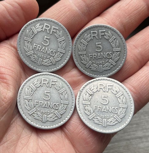 Lot 5 francs - x,