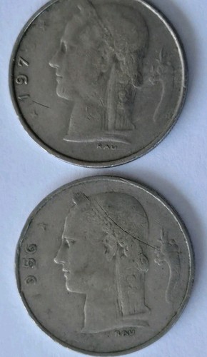 Lot 218 belgique monnaie 1 - lot,