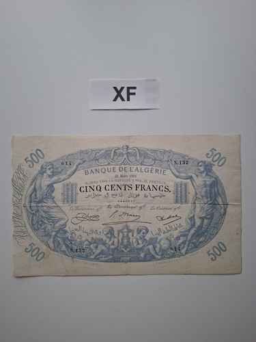 500 franchi 1924 algeria - franchi,