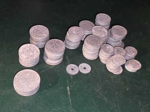 Lotto 210 pezzi - , monete