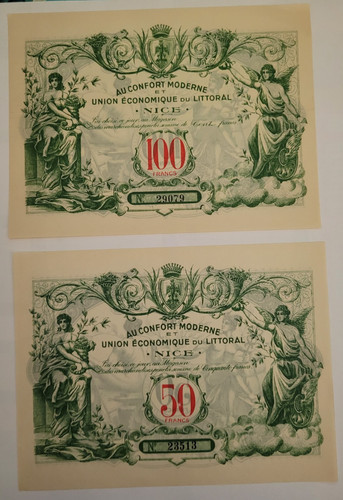 France lot billets - lot, de