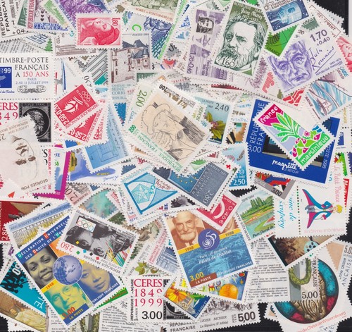 Lot timbres francs neuf - lot,