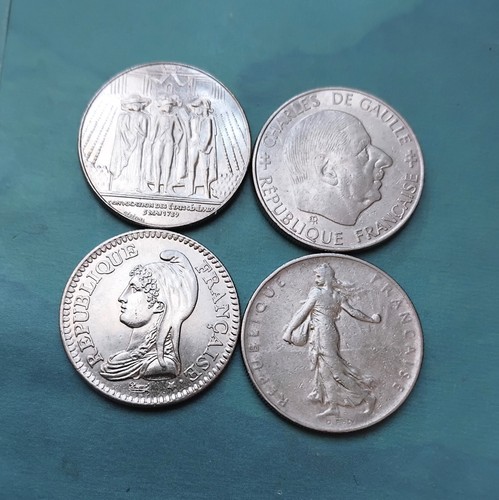 Lot franc 1961 1988 - ,