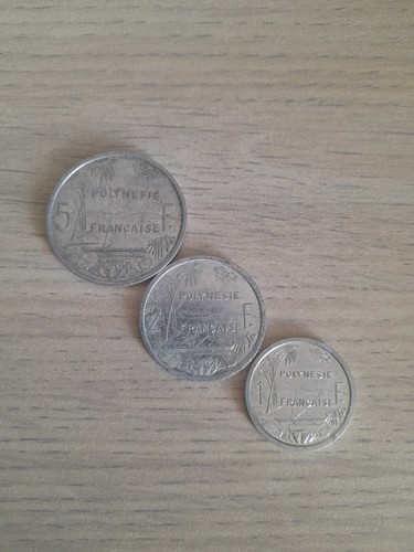Lot francs polynésie - lot,
